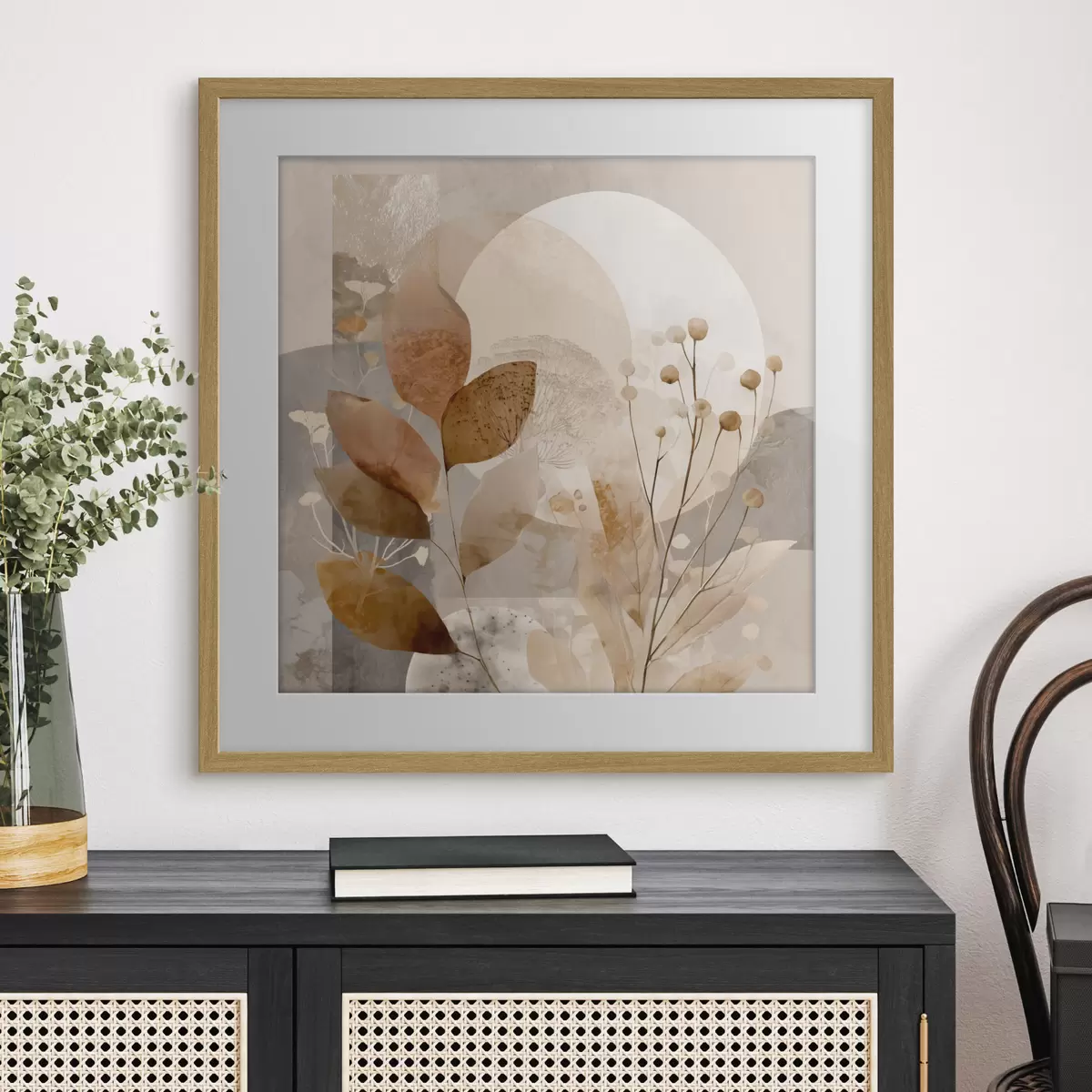 Poster Foglie d’autunno inoltrato f46308