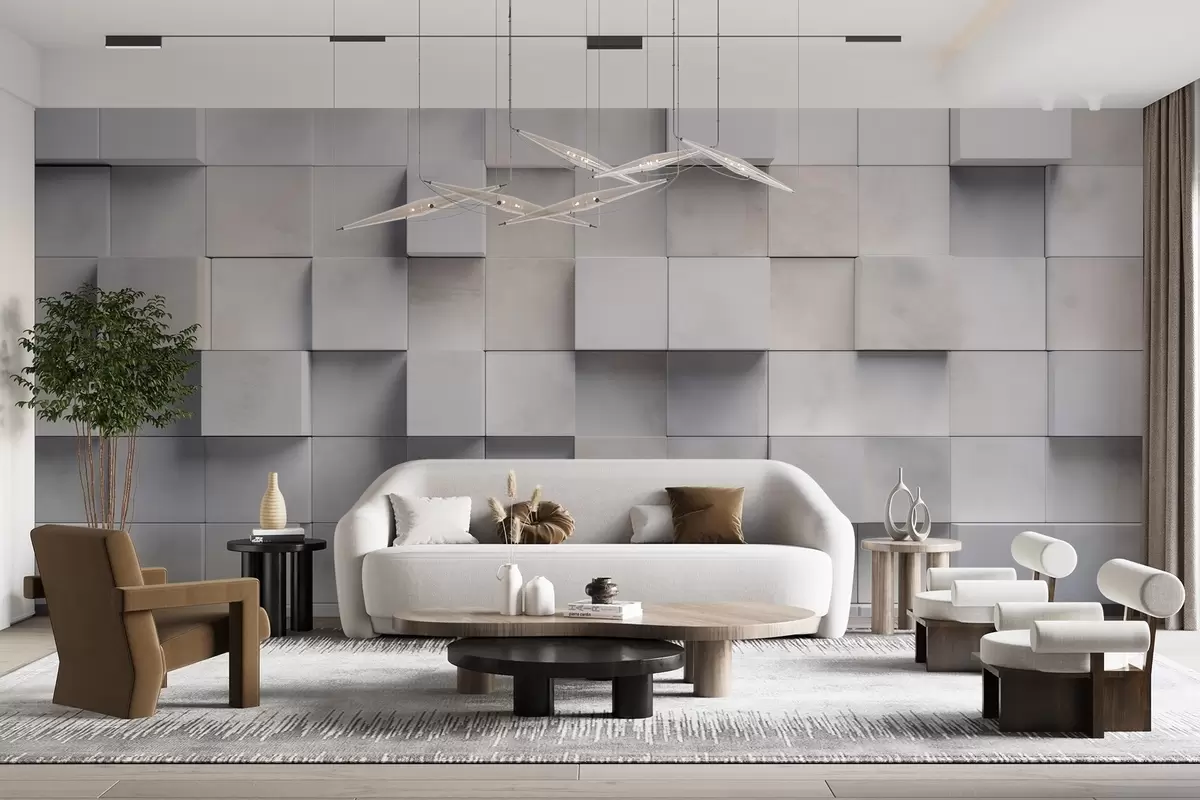 carta da parati Blocchi quadrati nr. w04806