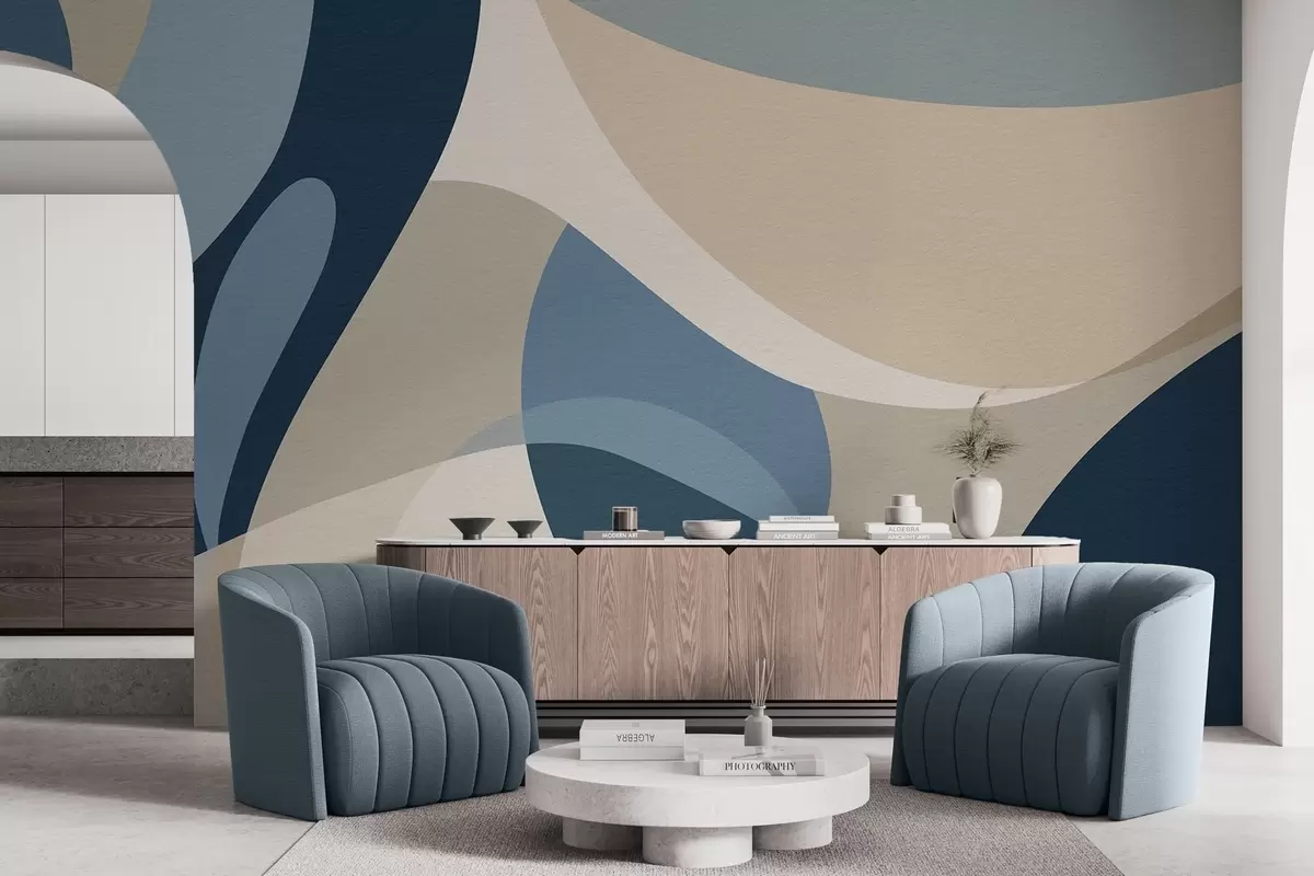 carta da parati Astrazione geometrica nr. w04843