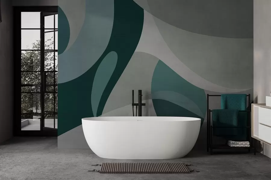 carta da parati Astrazione geometrica nr. w04843v2