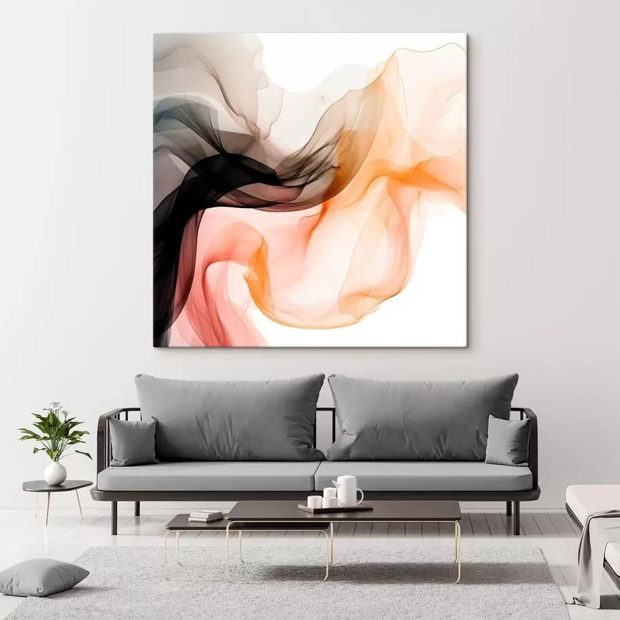 carta da parati Flussi d'aria, astrazione trasparente nr. s46332