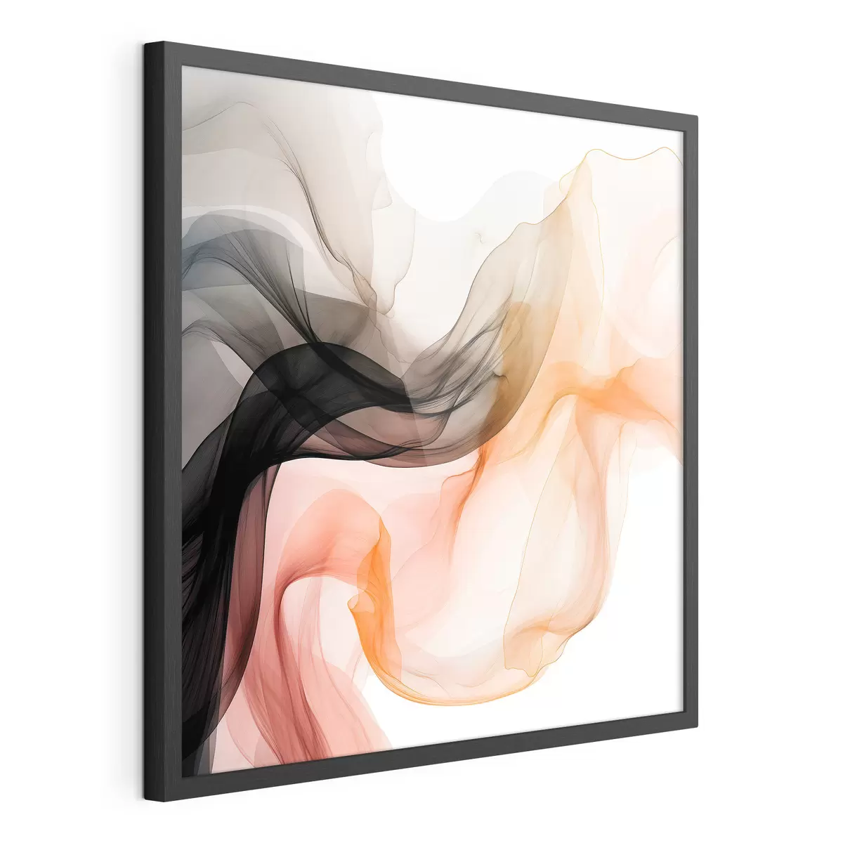 Poster Flussi d'aria, astrazione trasparente f46332