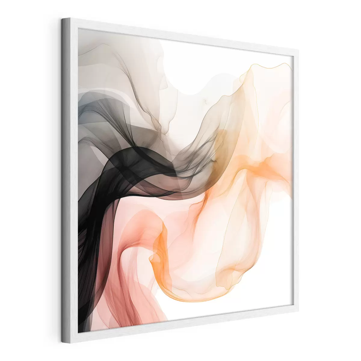 Poster Flussi d'aria, astrazione trasparente f46332