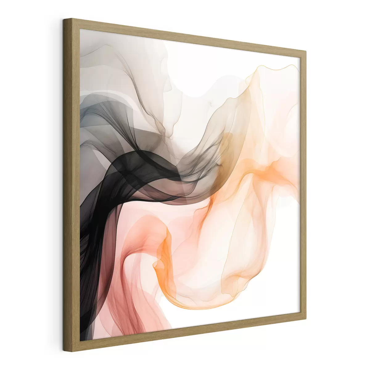 Poster Flussi d'aria, astrazione trasparente f46332