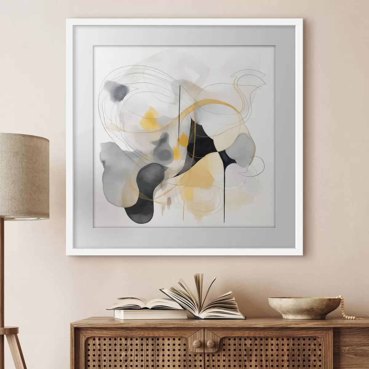 Poster Linee e melodia f46335