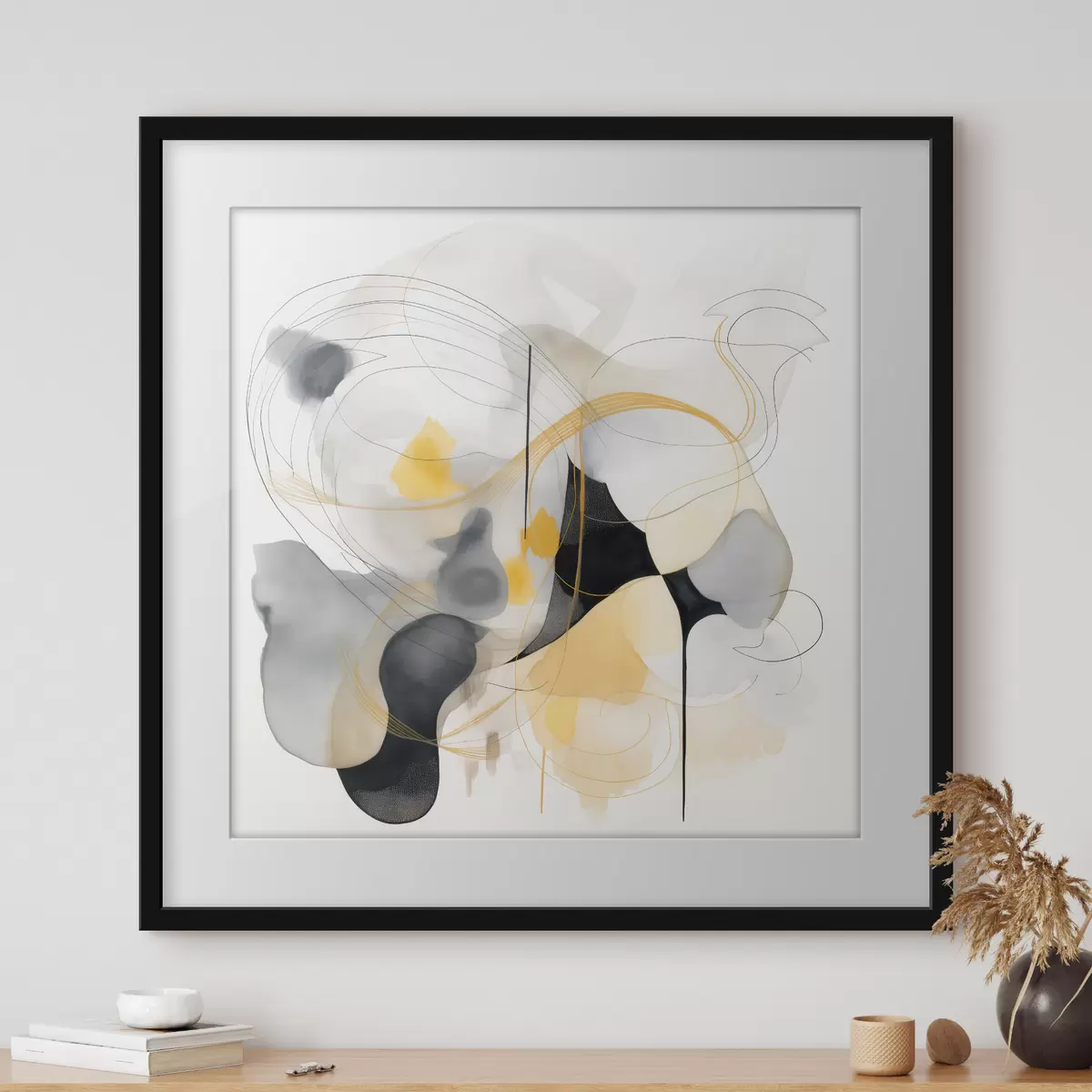 Poster Linee e melodia f46335