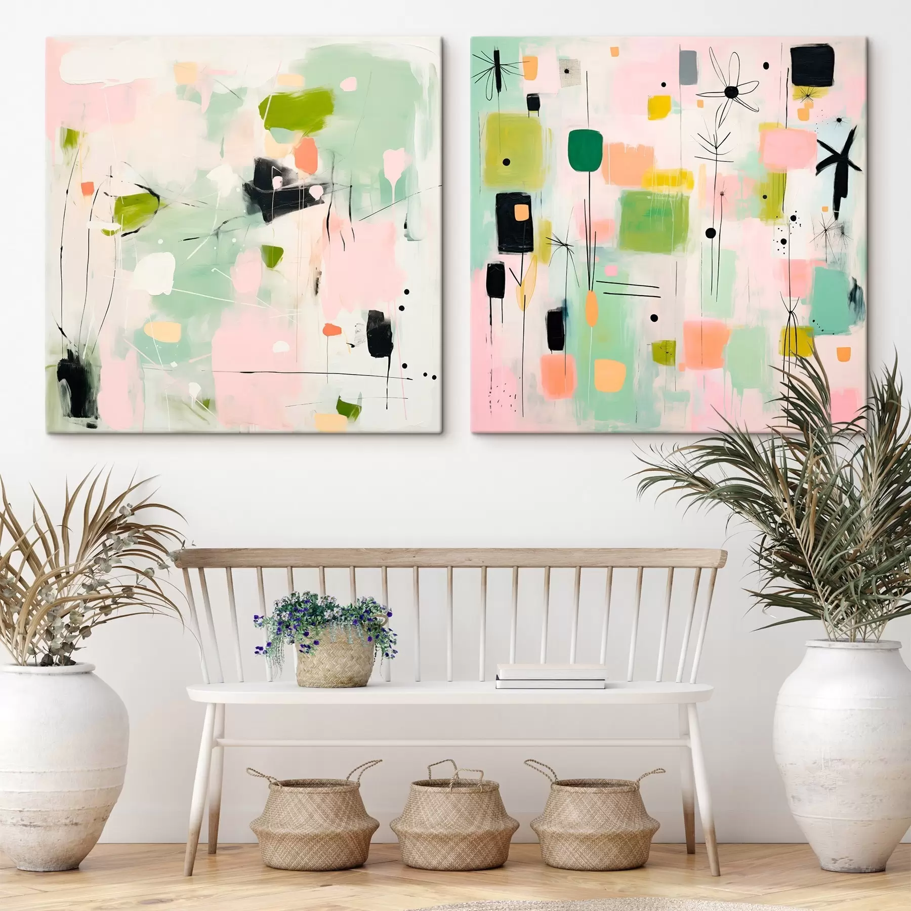 carta da parati Motivi floreali in stile moderno nr. m00900