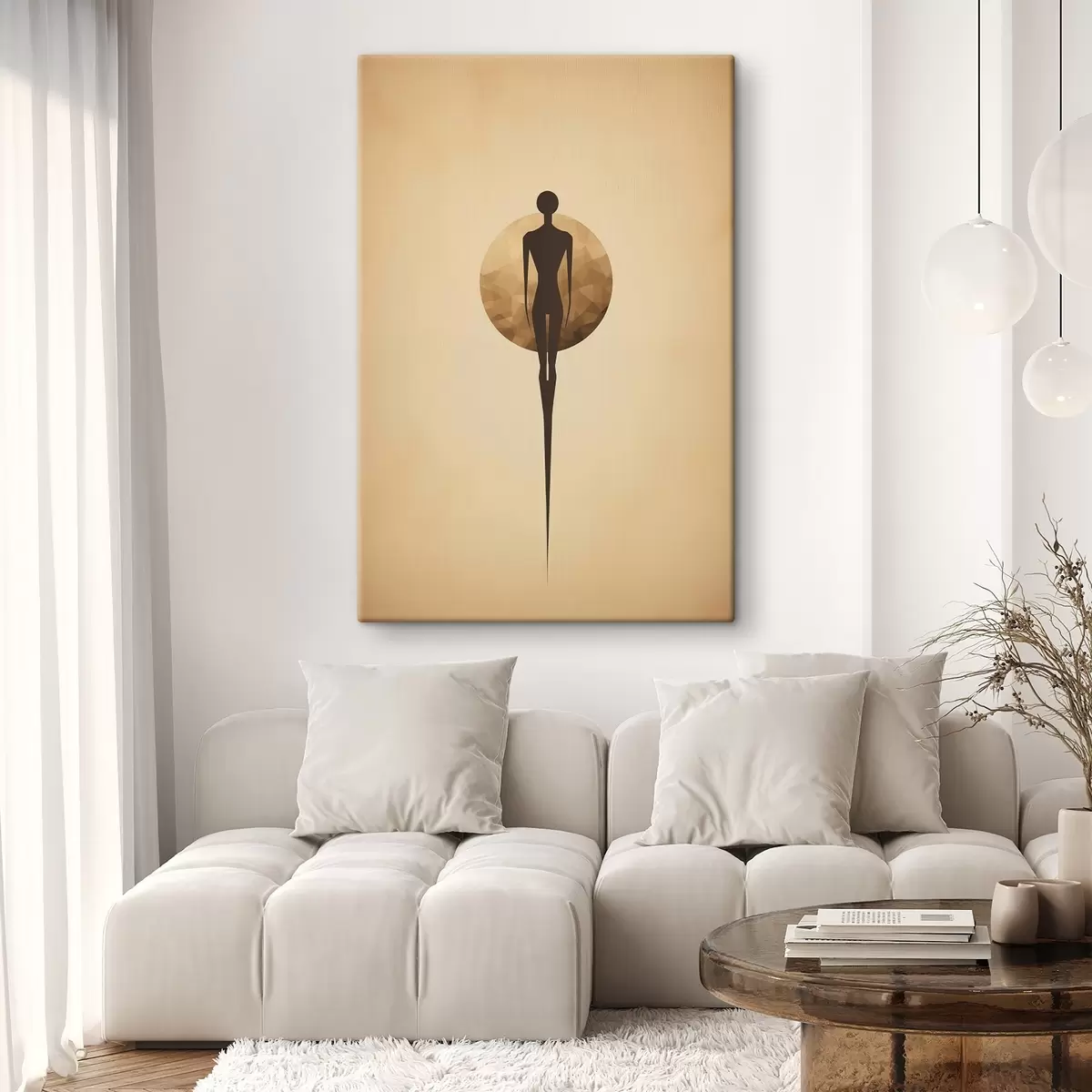 carta da parati Silhouette astratta nr. s46356