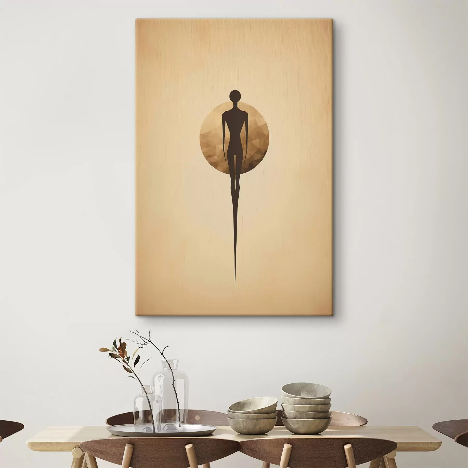 carta da parati Silhouette astratta nr. s46356