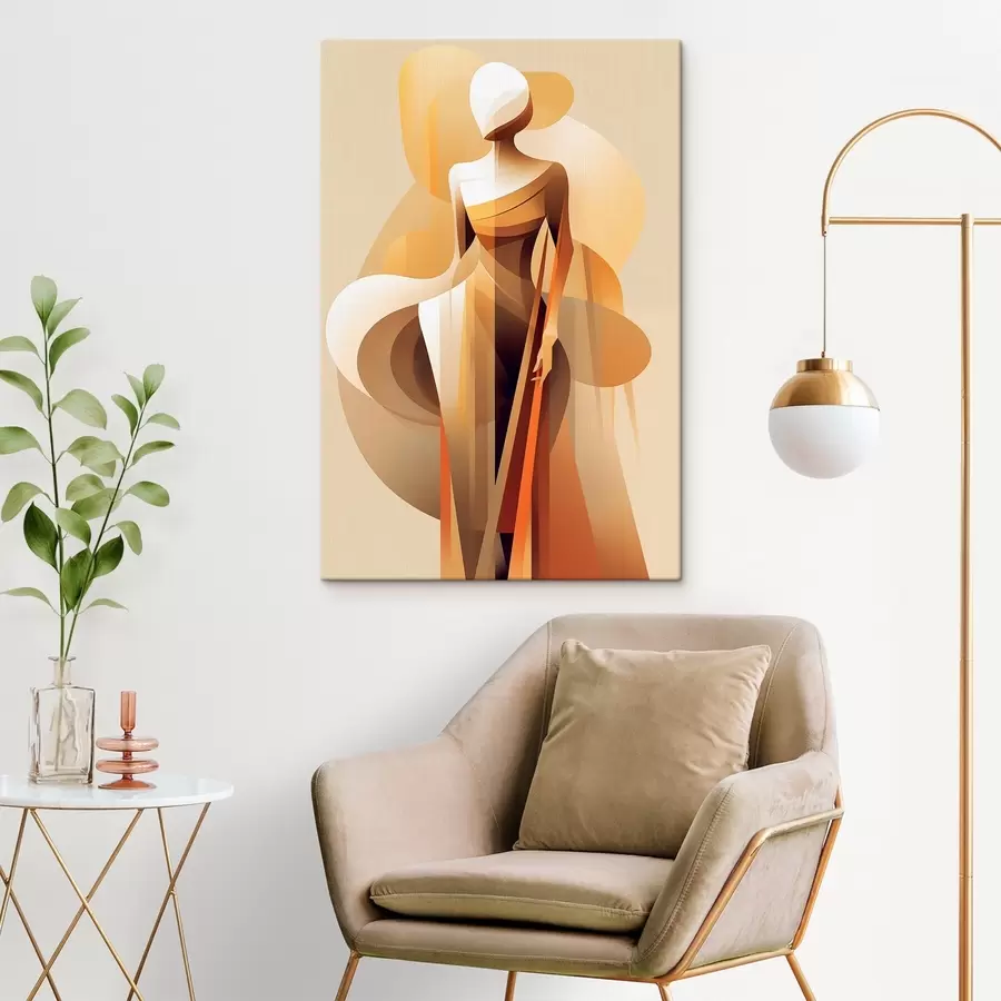 carta da parati Silhouette astratta nr. s46357