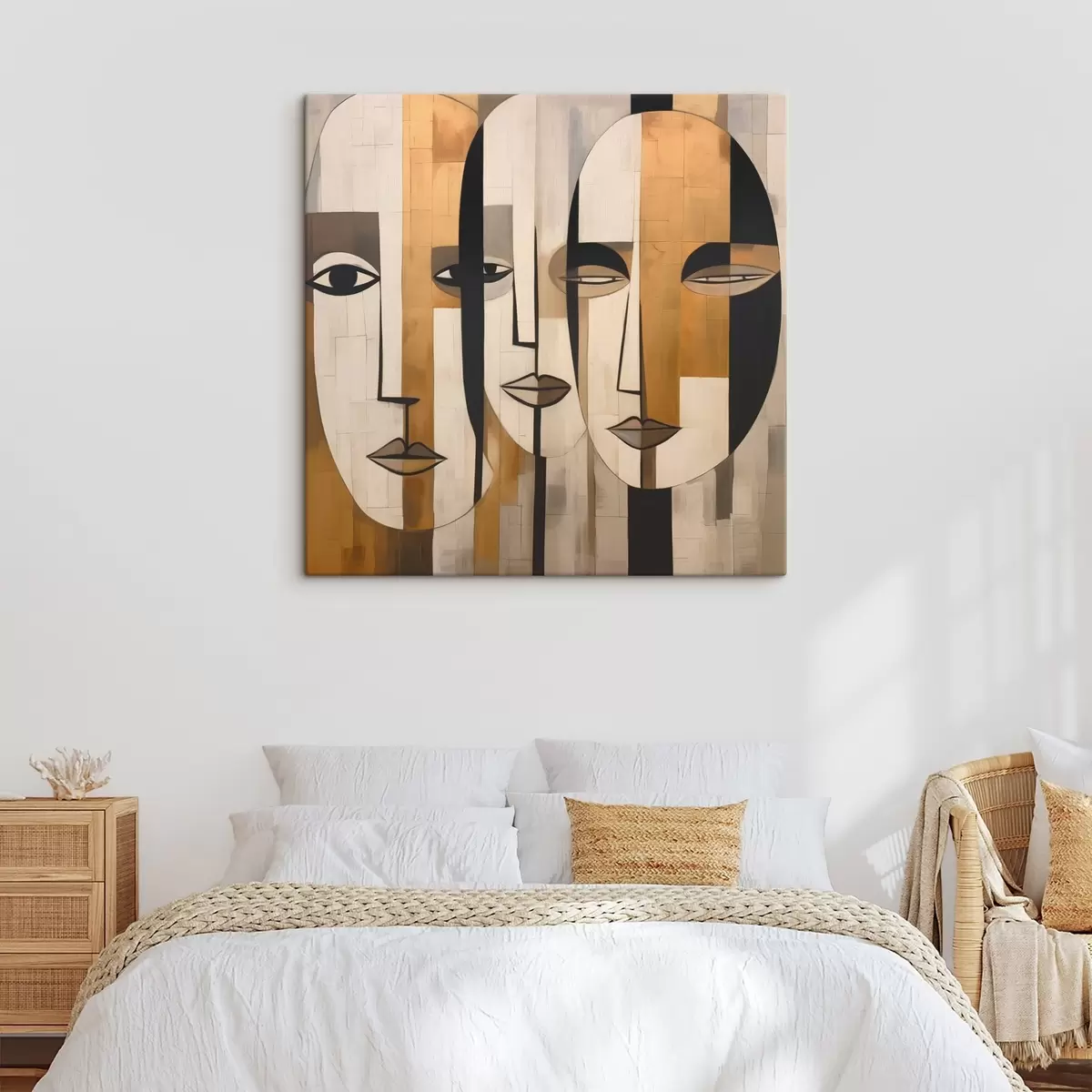 carta da parati Facce astratte nr. s46452