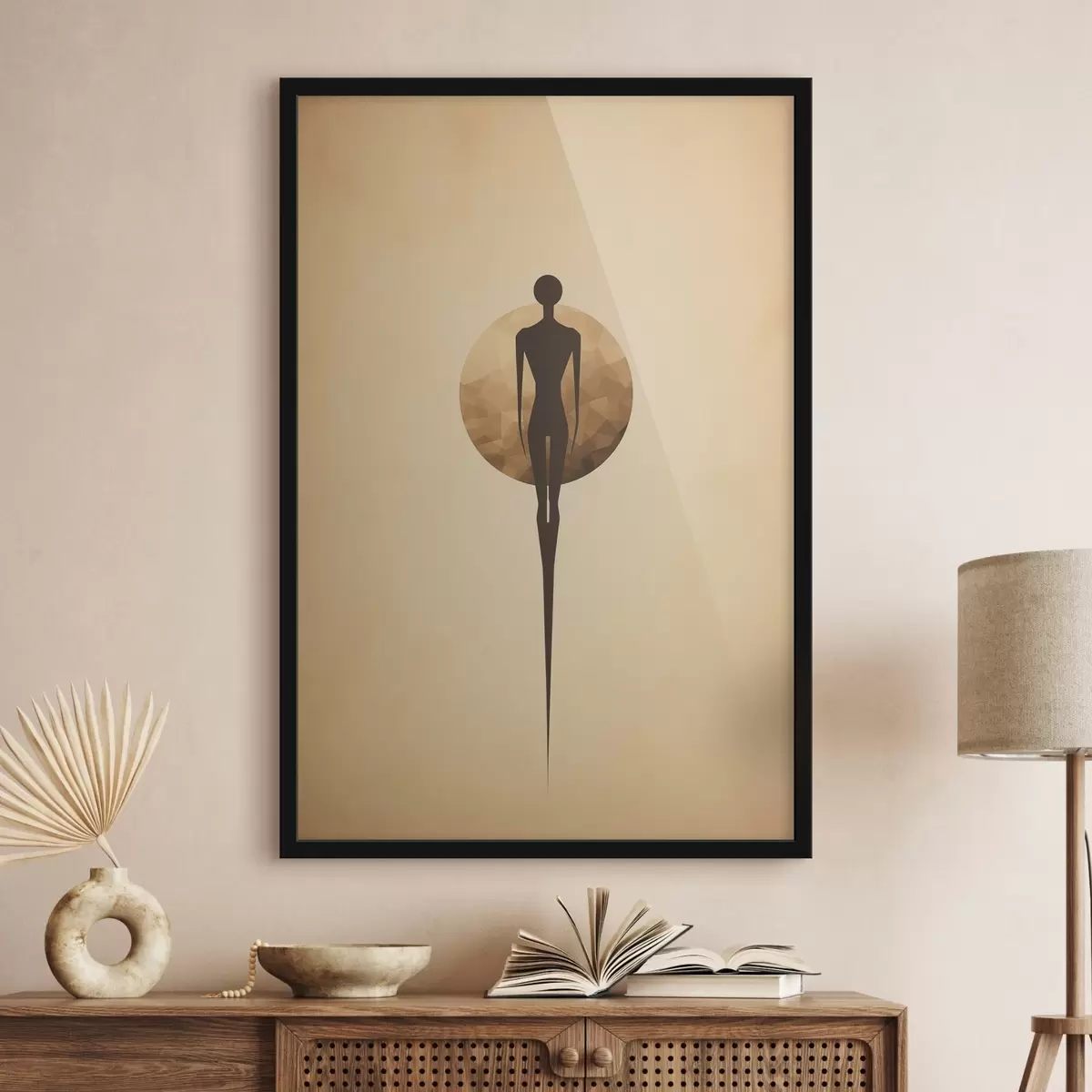 Poster Silhouette astratta f46356