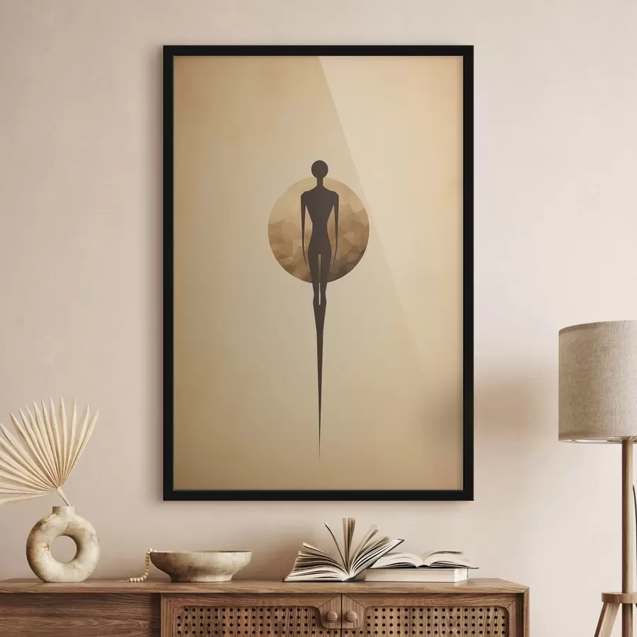 carta da parati Silhouette astratta nr. f46356