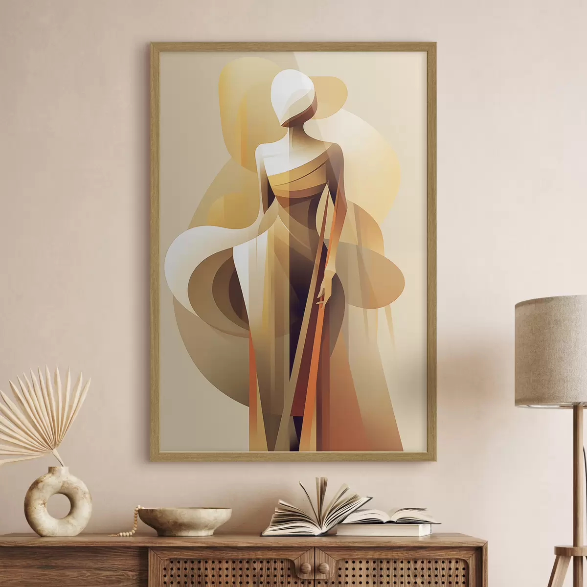 Poster Silhouette astratta f46357