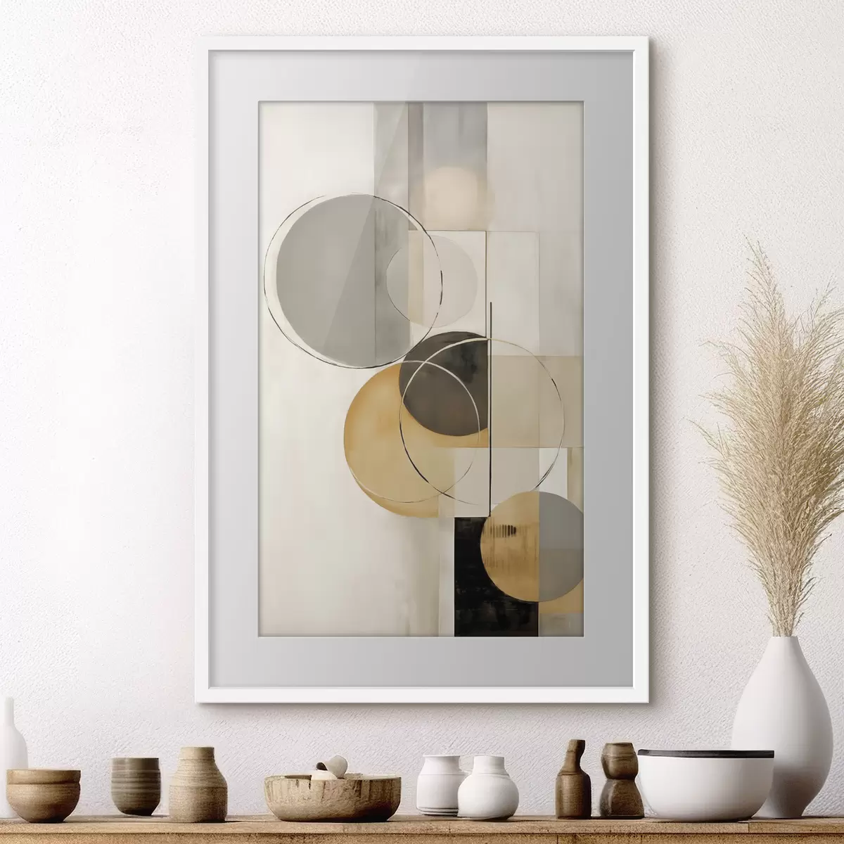 Poster Cerchi e istante f46358