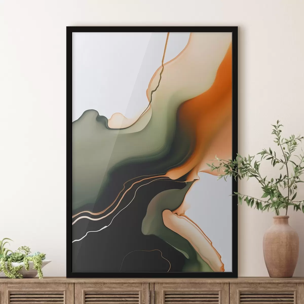 Poster Onda astratta f46448