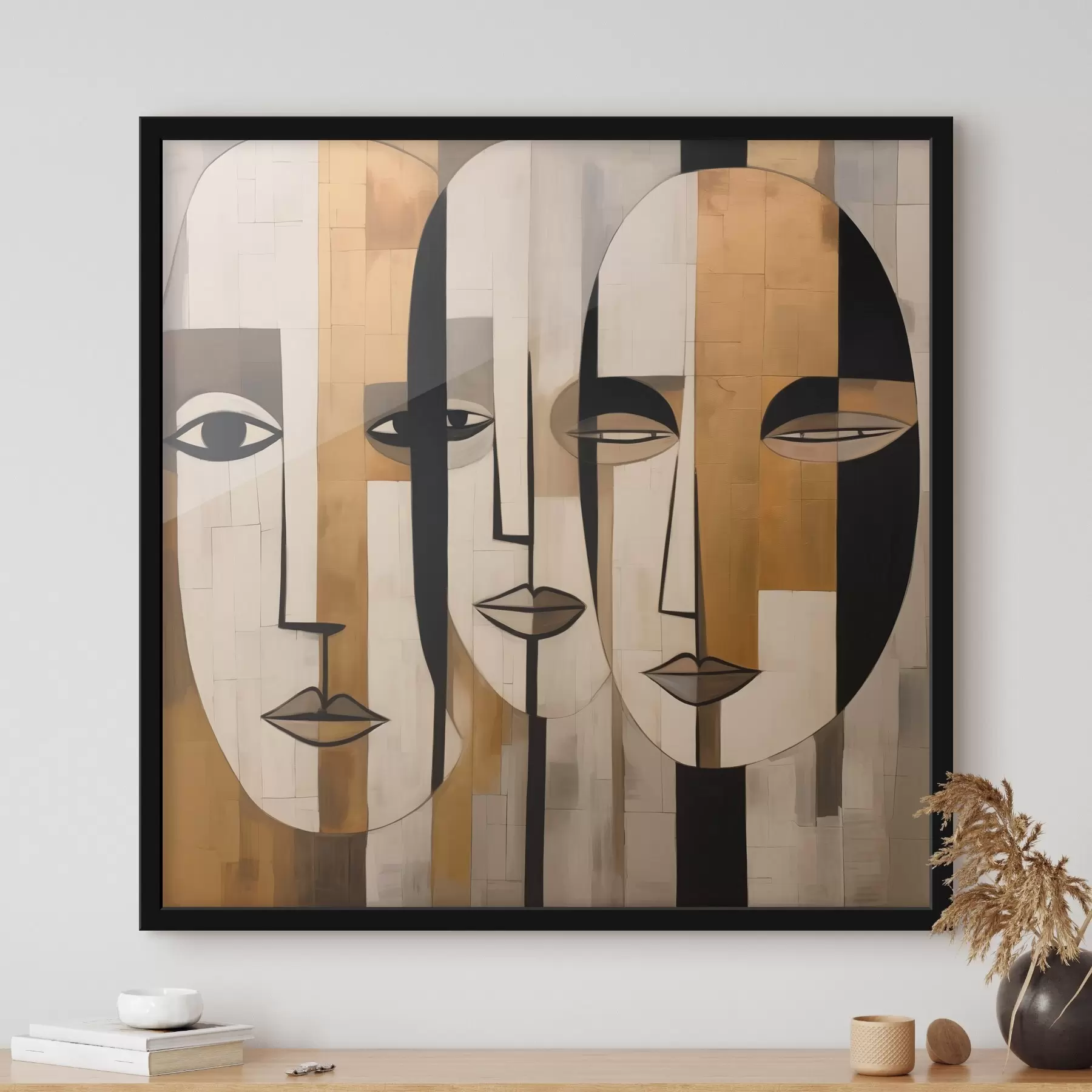 carta da parati Facce astratte nr. f46452