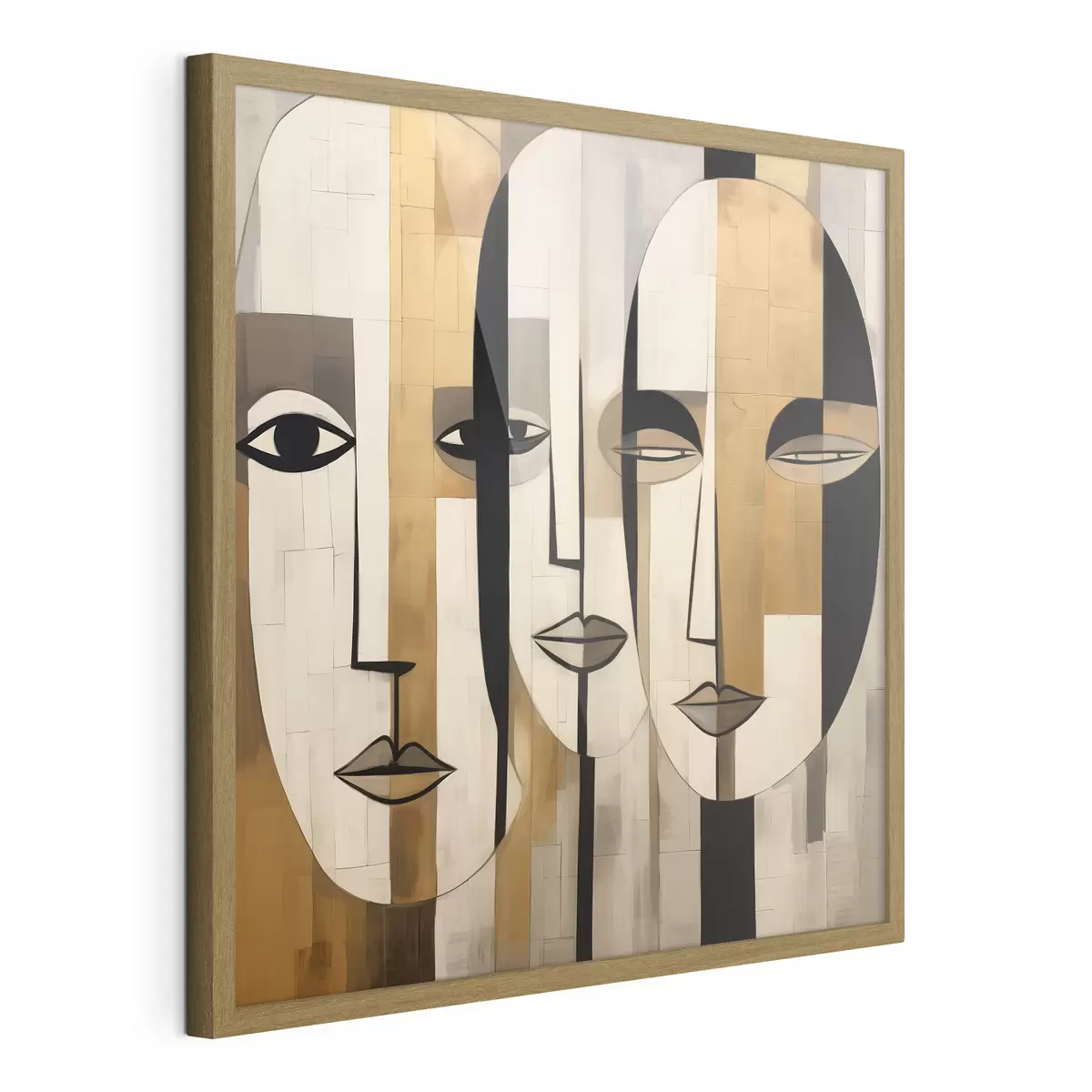Poster Facce astratte f46452