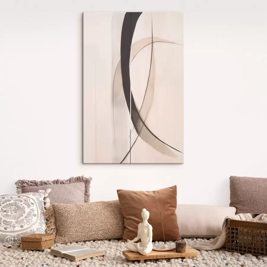 carta da parati Calligrafia elegante. Astrazione nr. s46468