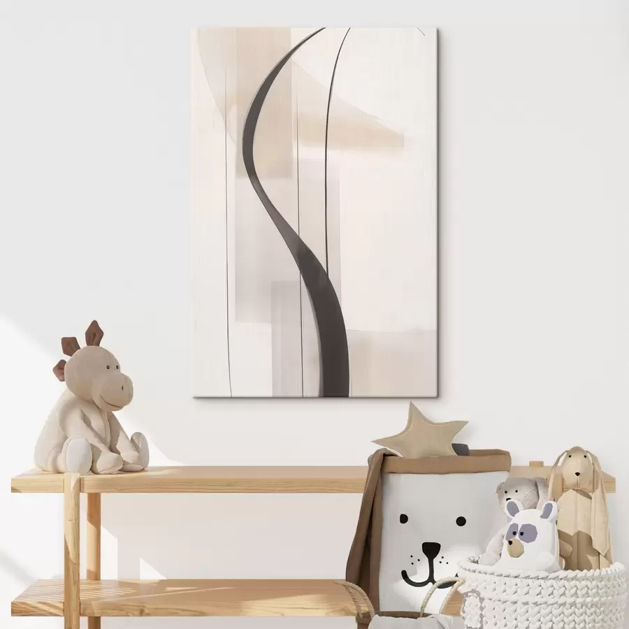 carta da parati Calligrafia elegante. Astrazione nr. s46469