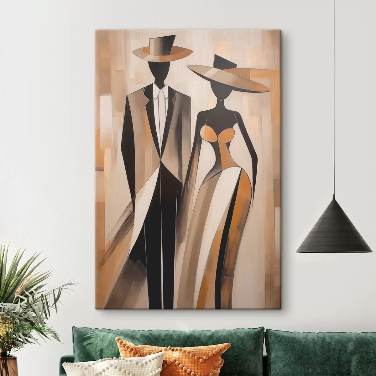 carta da parati Sagome di coppia nr. s46477