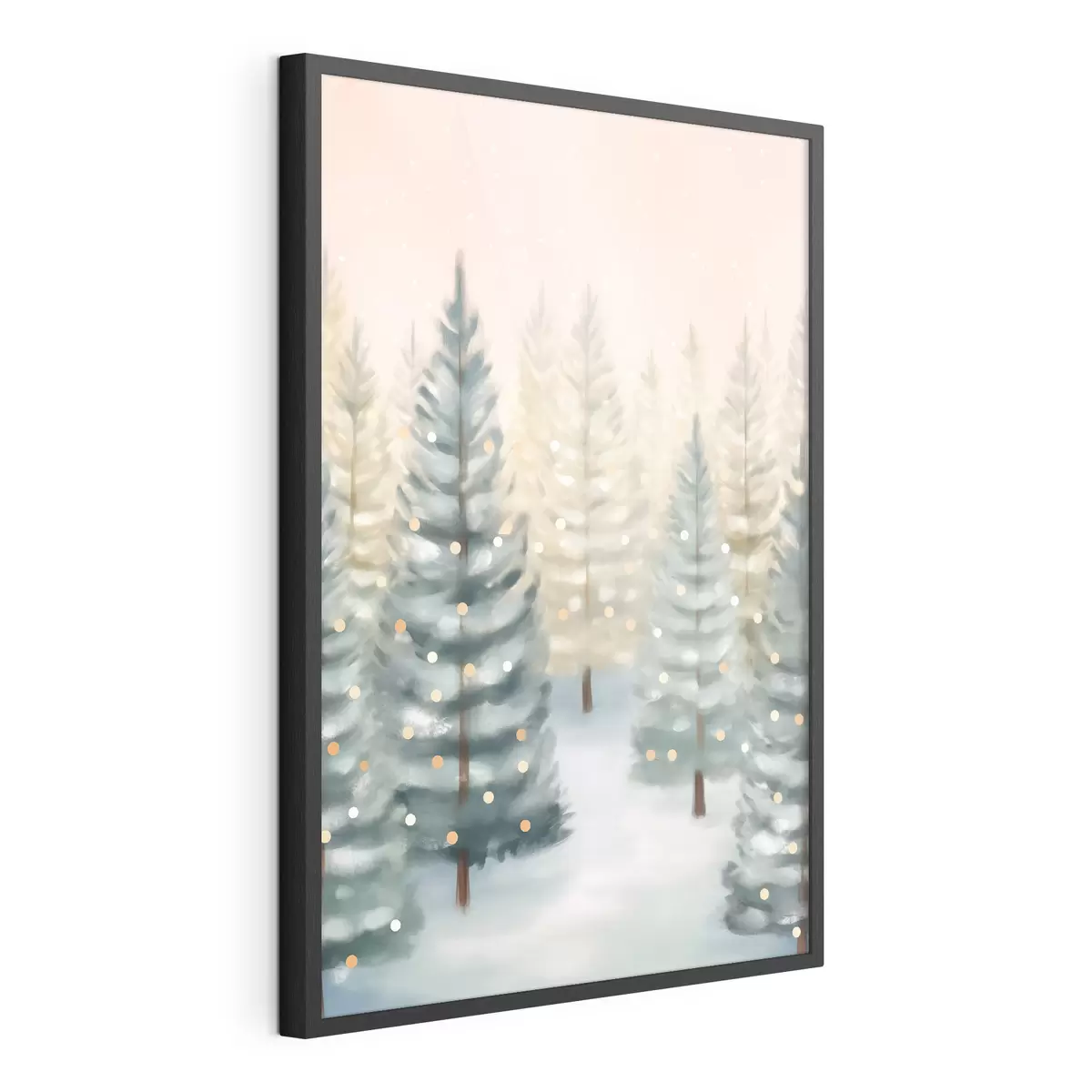 Poster Foresta natalizia f46456