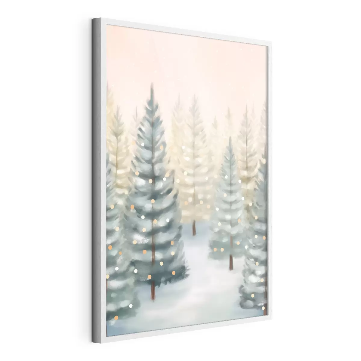 Poster Foresta natalizia f46456