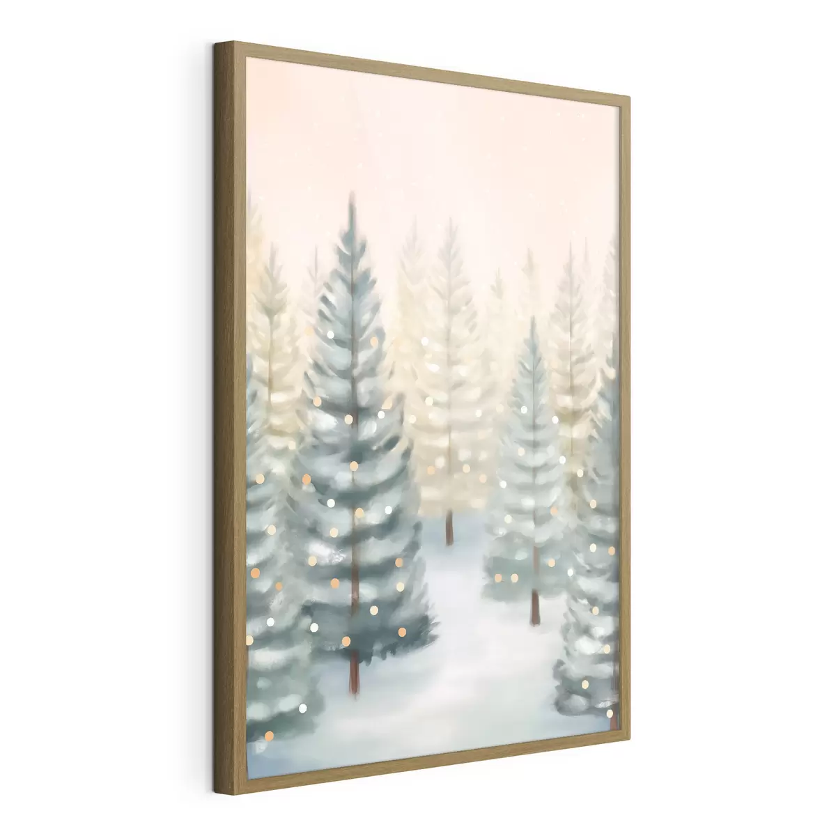 Poster Foresta natalizia f46456