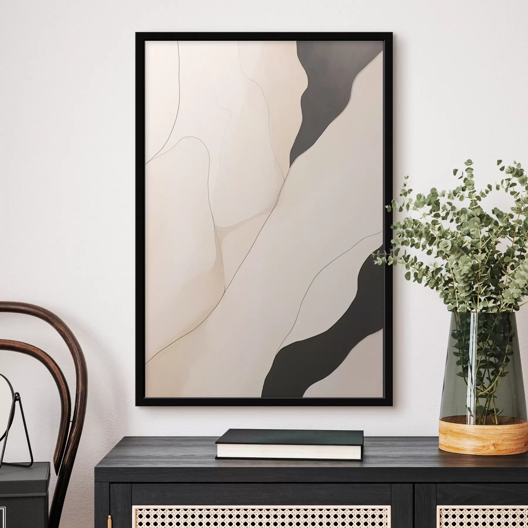 carta da parati Astrazione dei contorni nr. f46470