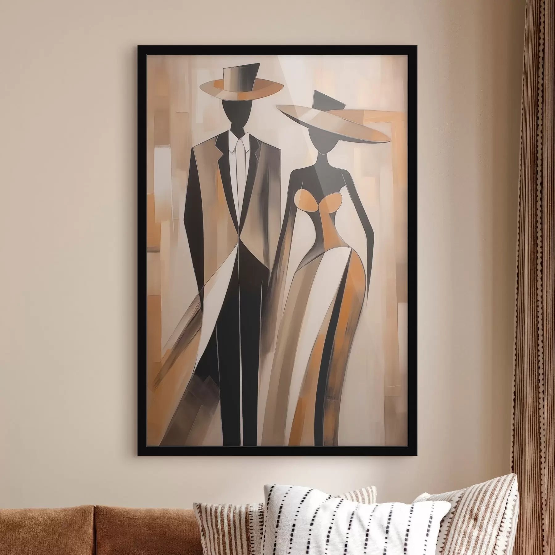 carta da parati Sagome di coppia nr. f46477