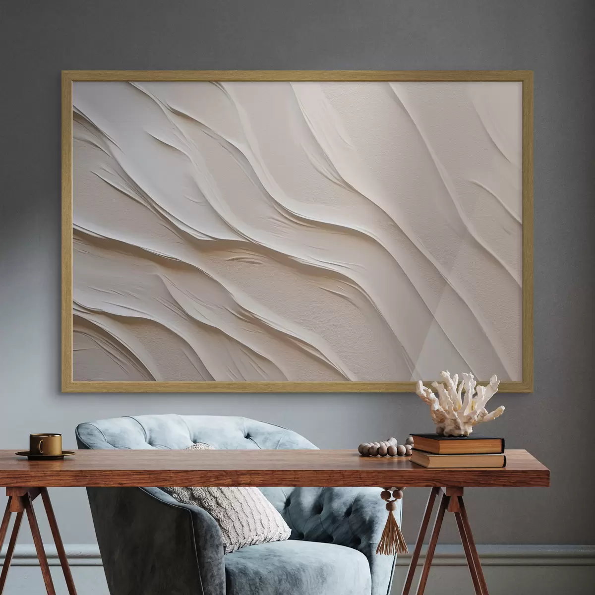 Poster Onde, astrazione f46555