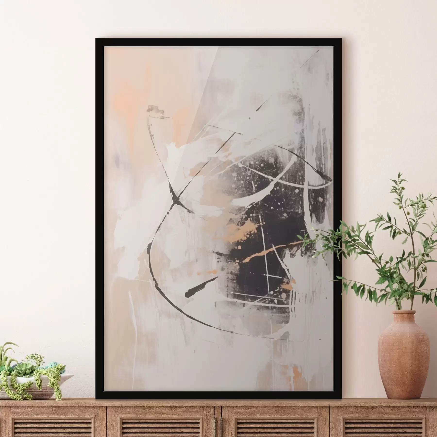 carta da parati Espressionismo contrastante nr. f46557