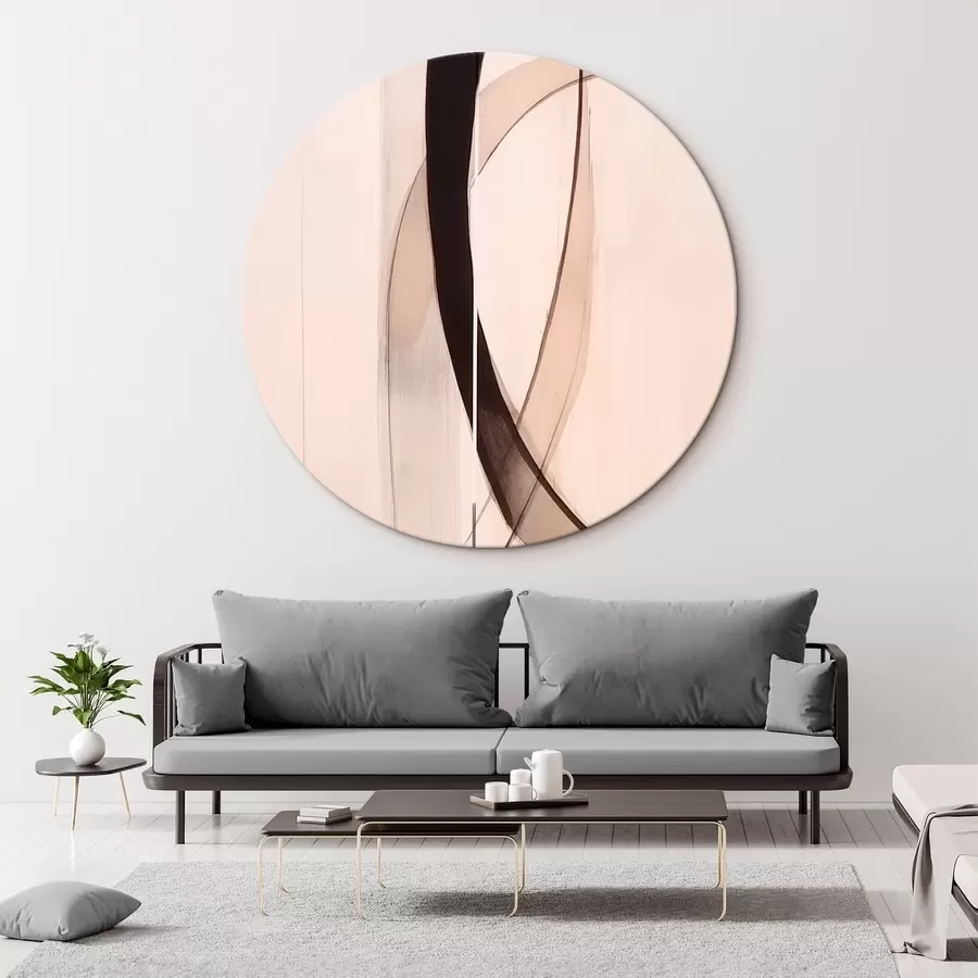 carta da parati Calligrafia elegante. Astrazione nr. r46468