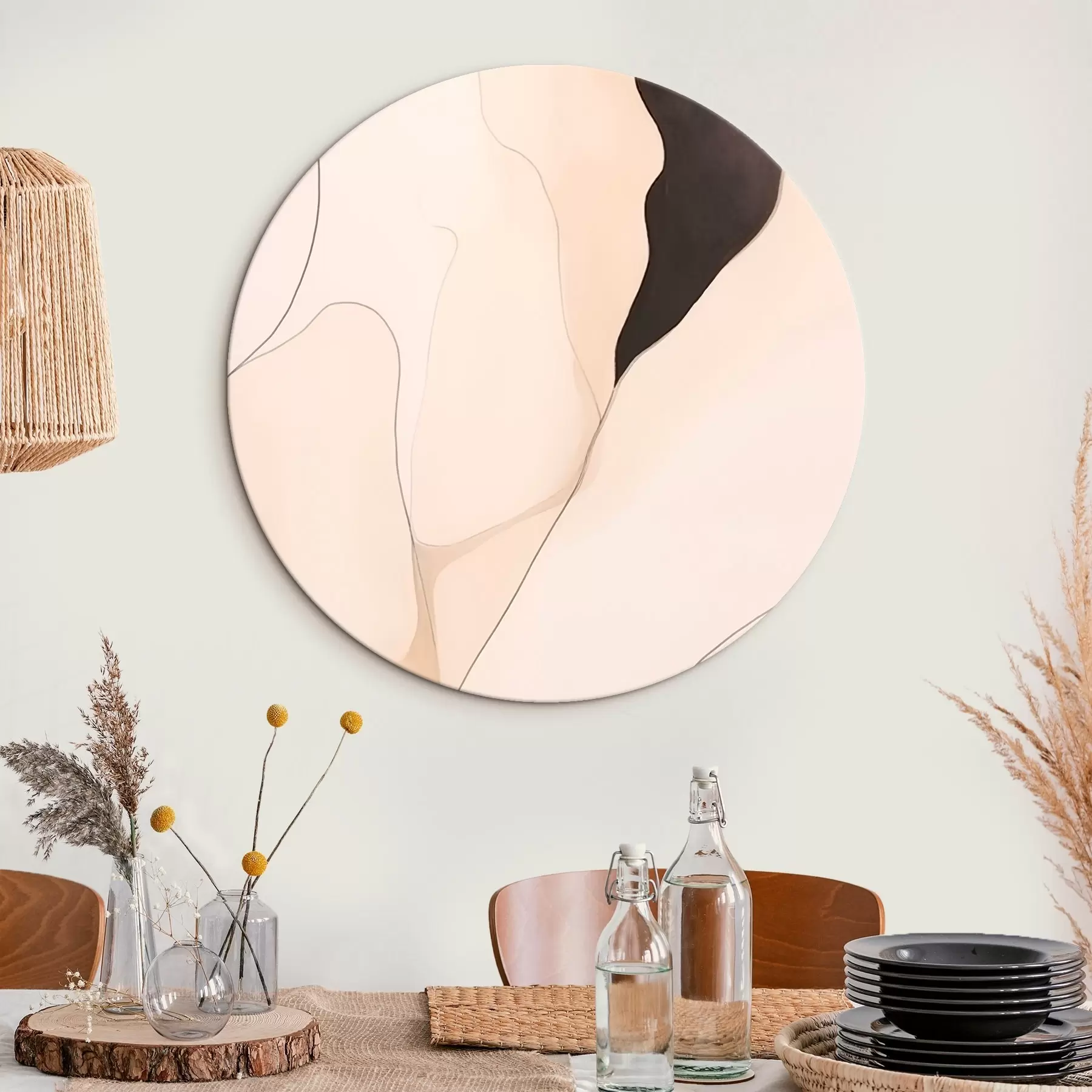 carta da parati Astrazione dei contorni nr. r46470