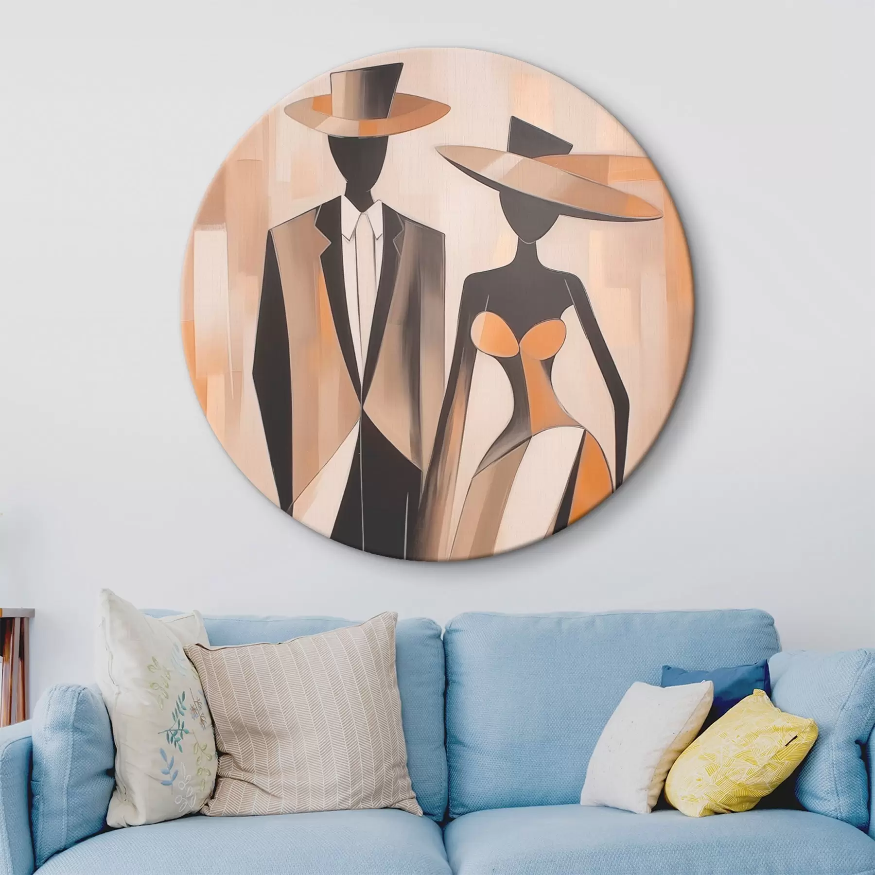 carta da parati Sagome di coppia nr. r46477