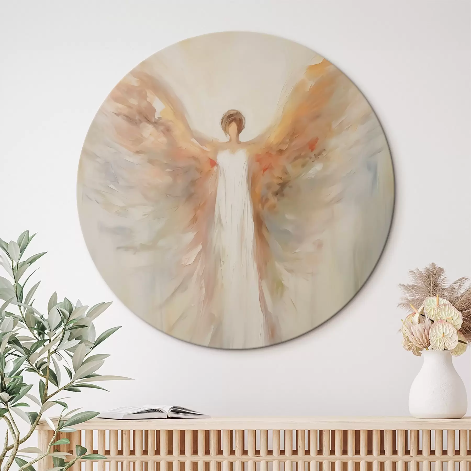 carta da parati Angelo astratto nr. r46568