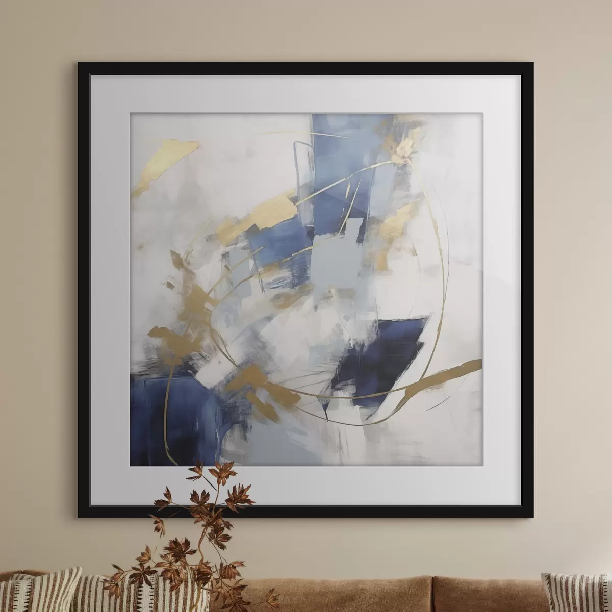 Poster Cadenza blu f46564