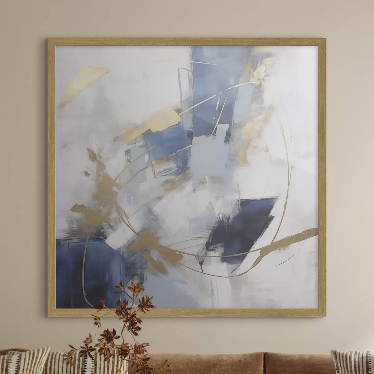 Poster Cadenza blu f46564