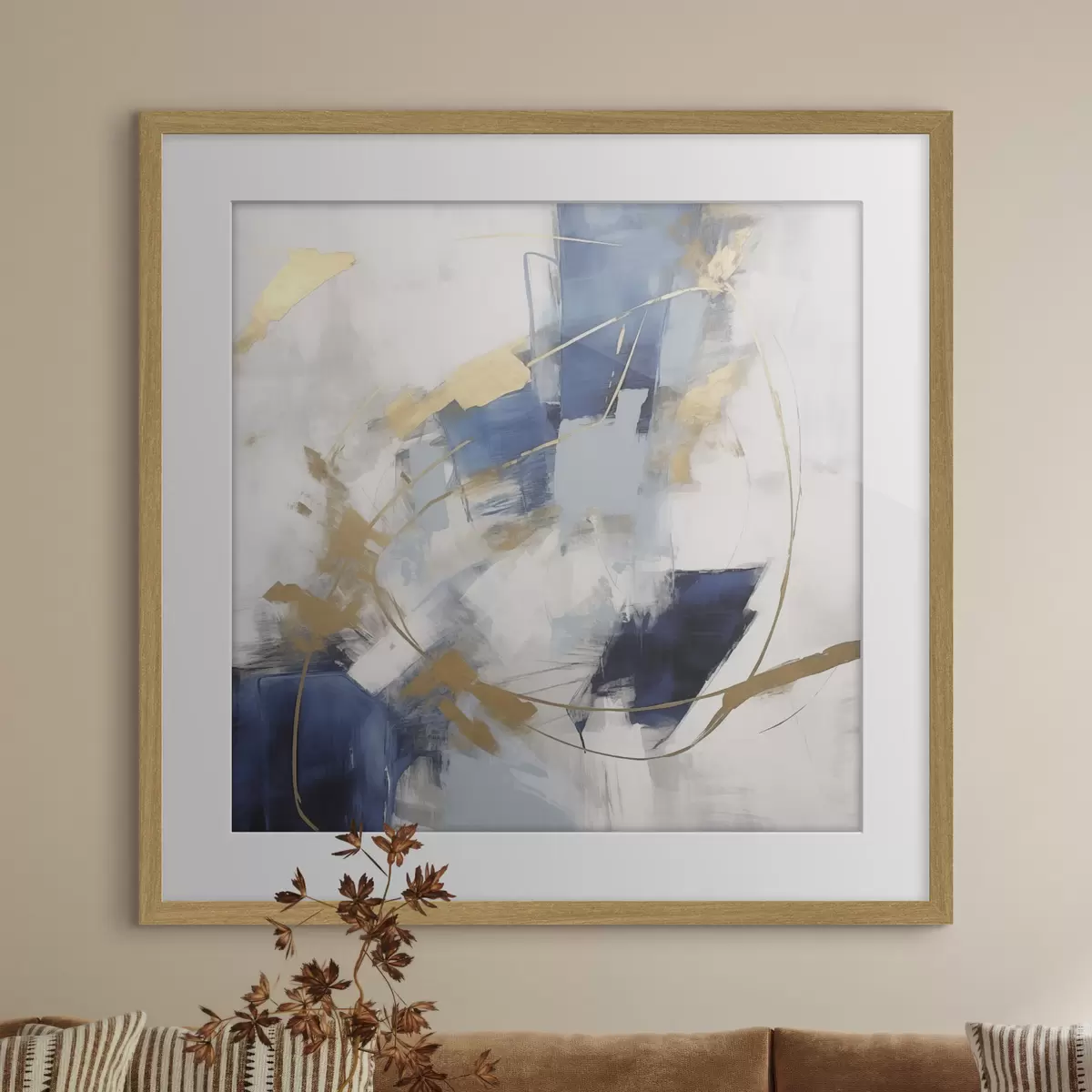 Poster Cadenza blu f46564