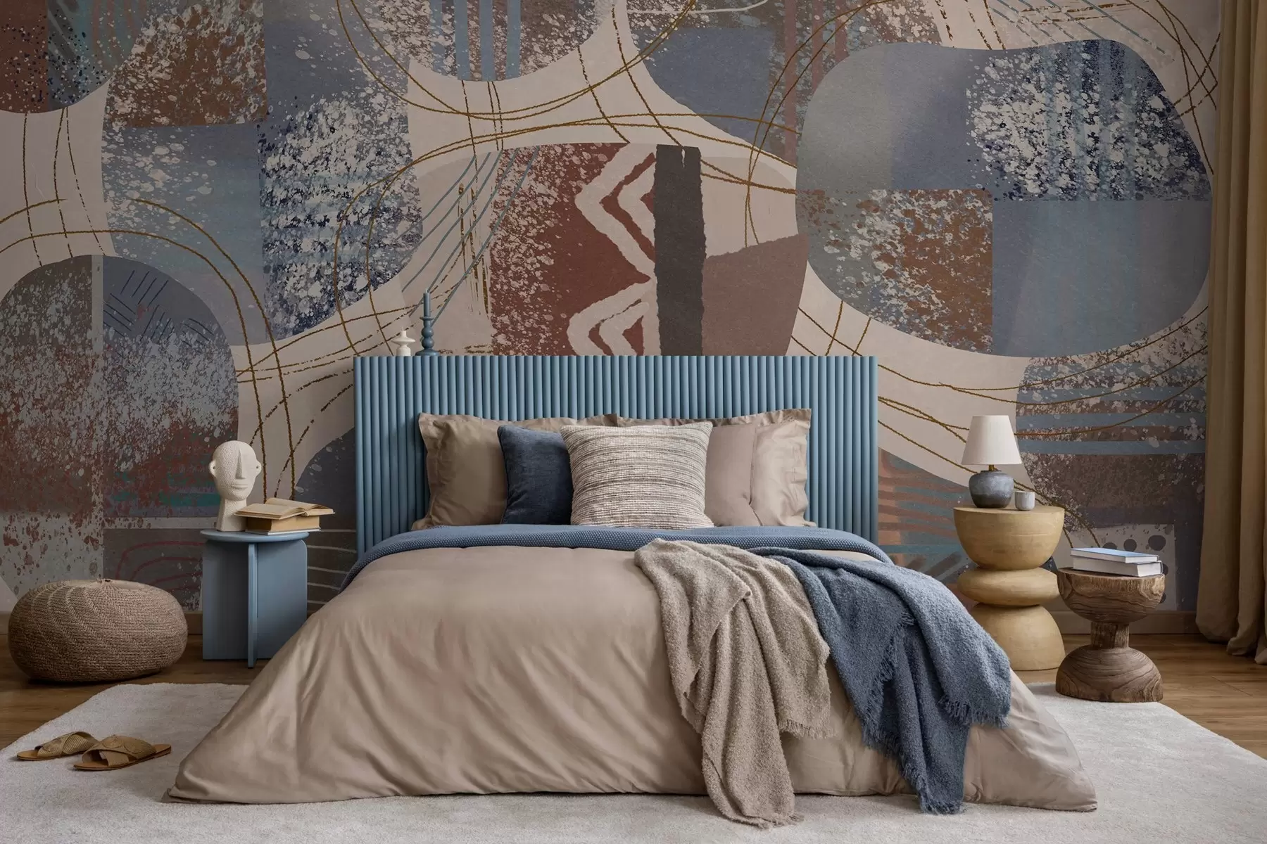 carta da parati astrazione contemporanea nr. w04871