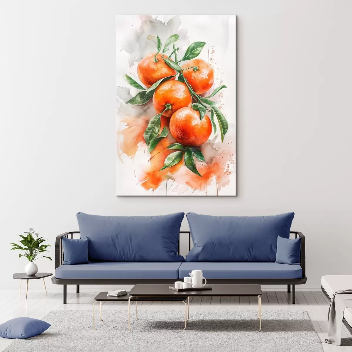 carta da parati Mandarini maturi nr. s46586