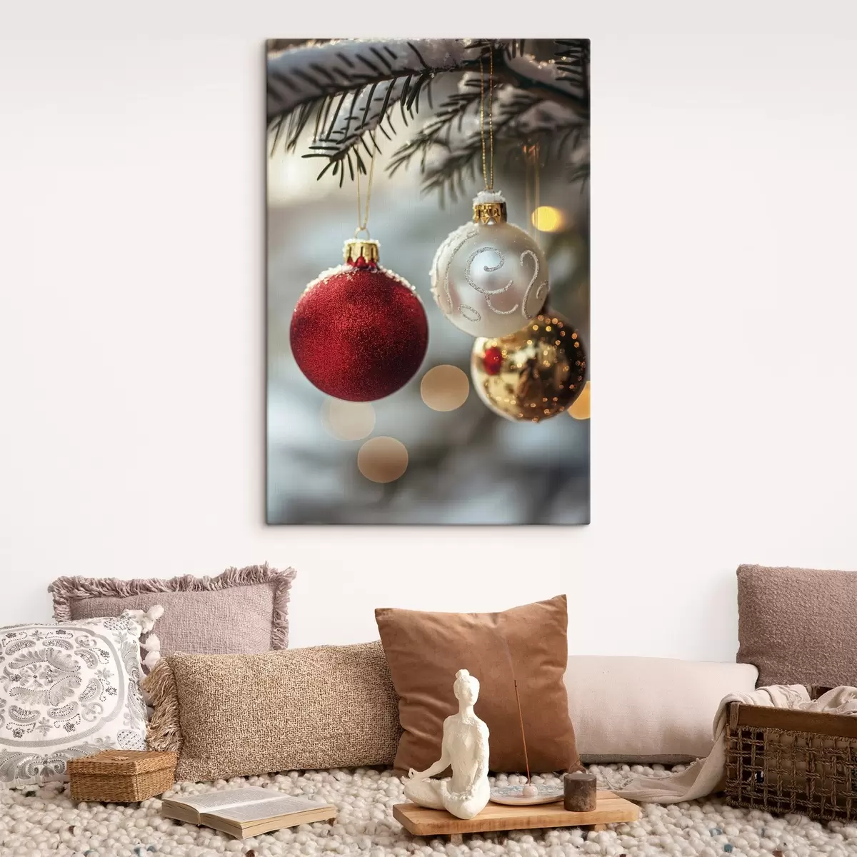 carta da parati Palline di Natale nr. s46588