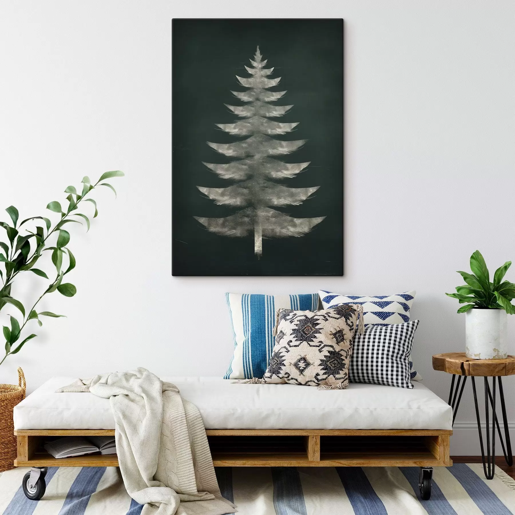 carta da parati albero di Natale nr. s46593