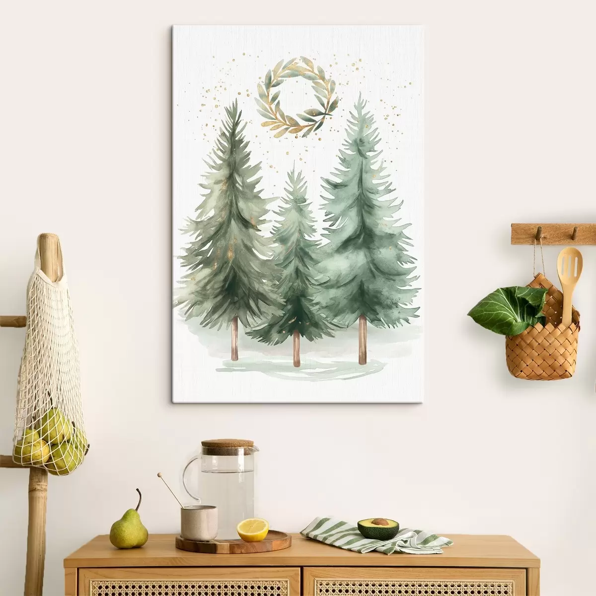 carta da parati Alberi di Natale nr. s46609