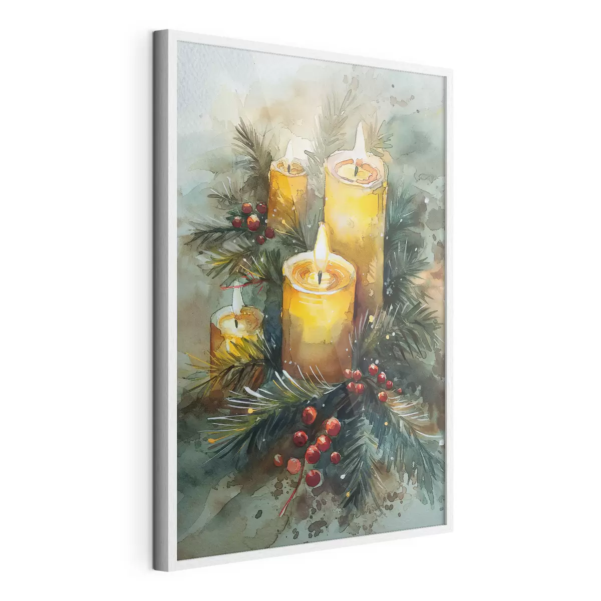 Poster Candele natalizie f46585