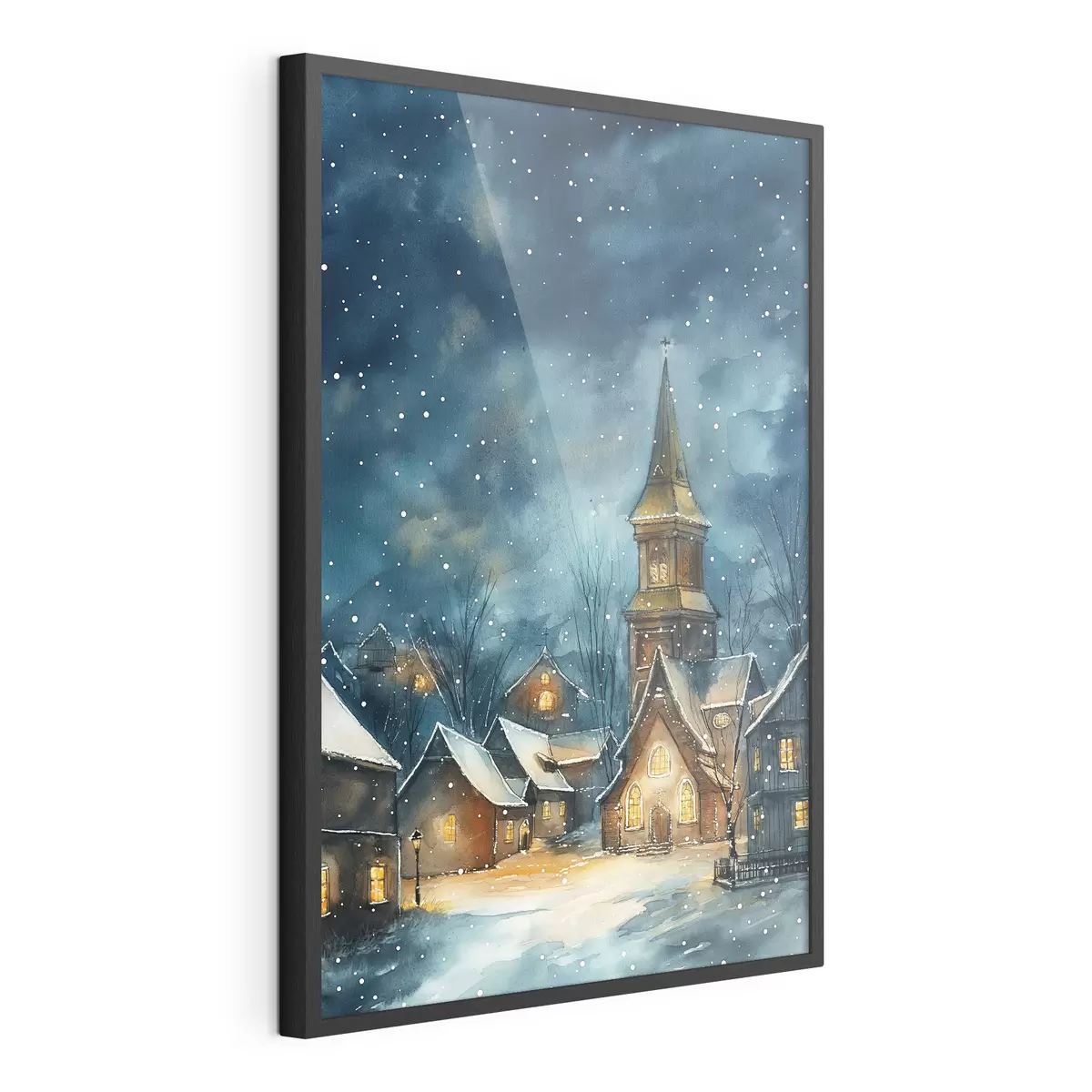 Poster Strada invernale f46599