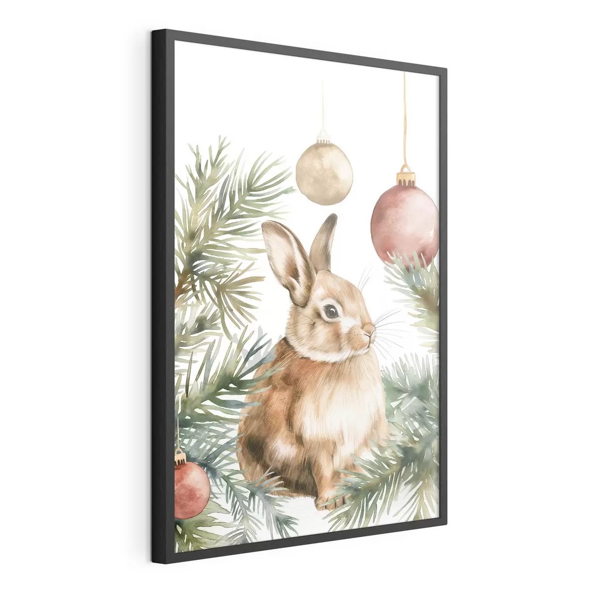 Poster Coniglietto di Capodanno f46603