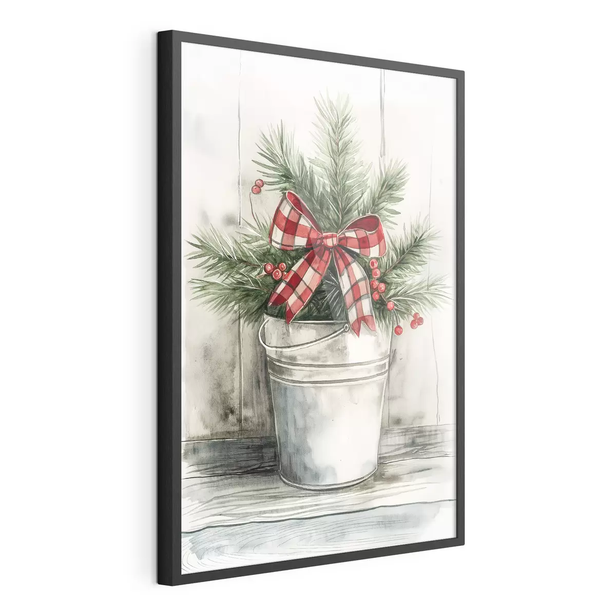 Poster Albero di Natale in vaso f46608