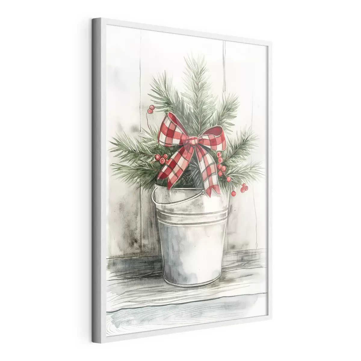 Poster Albero di Natale in vaso f46608