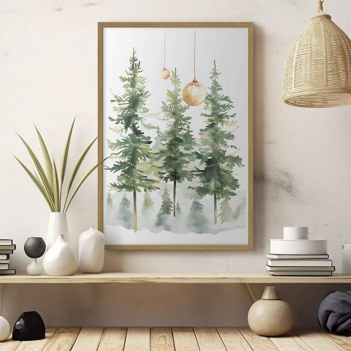 Poster Alberi di Natale f46611